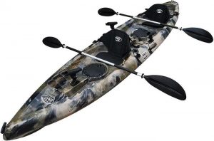 BKC TK181 12.5' Tandem Sit On Top Kayak - Best Tandem Fishing Kayak