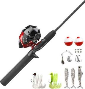 Zebco 202 Spincast Reel and Fishing Rod Combo